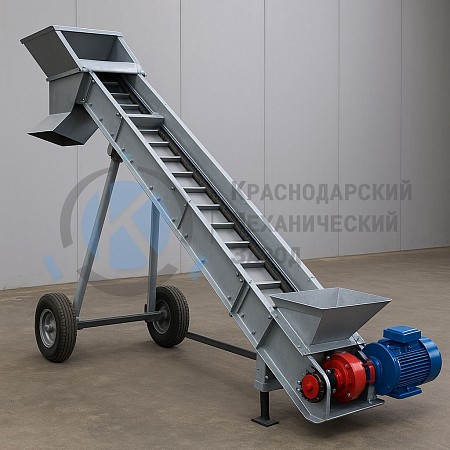 Конвейер скребковый передвижной