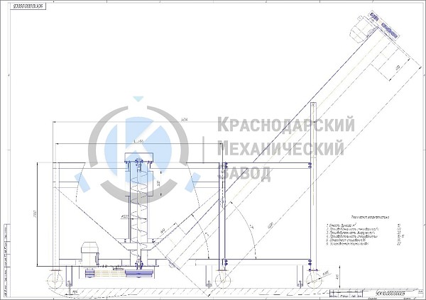 Смеситель комбикормов УСК10